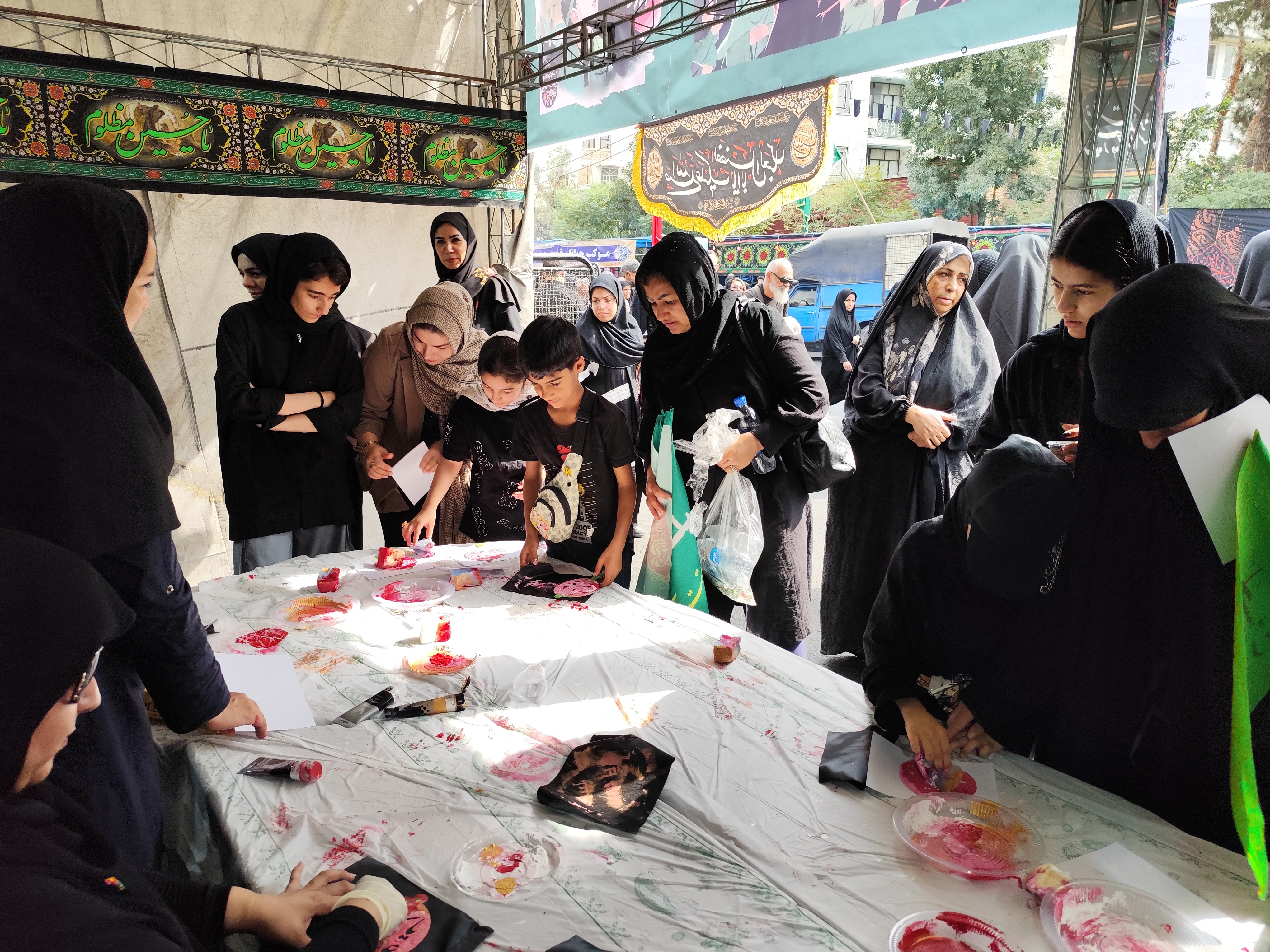 تماشاخانهسیارکانون استان تهران به مناسبت اربعین حسینی برگزارکرد