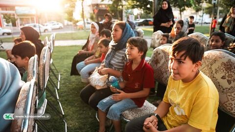 منتخب عکسهای اجرای تماشاخانه سیار در سه روز با نمایش «مشکهای خالی» در استان زنجان