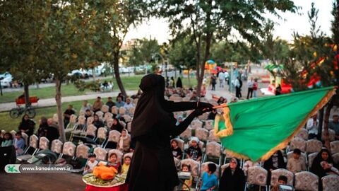 منتخب عکسهای اجرای تماشاخانه سیار در سه روز با نمایش «مشکهای خالی» در استان زنجان