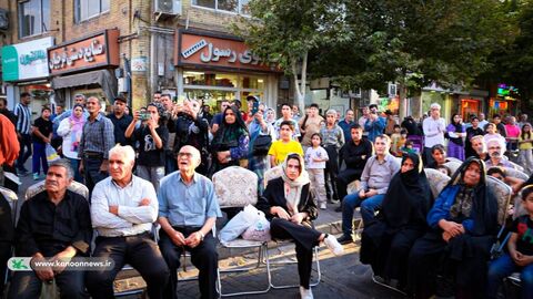 منتخب تصاویر اجرای تماشاخانه سیار با نمایش «مشکهای خالی» در استان زنجان