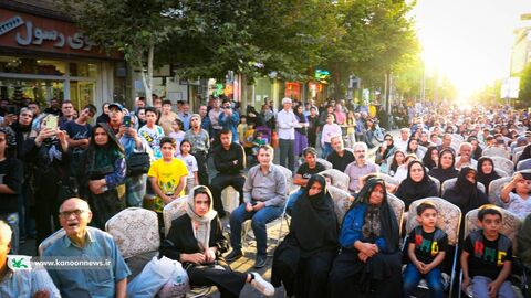 منتخب تصاویر اجرای تماشاخانه سیار با نمایش «مشکهای خالی» در استان زنجان