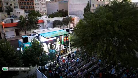منتخب تصاویر اجرای تماشاخانه سیار با نمایش «مشکهای خالی» در استان زنجان