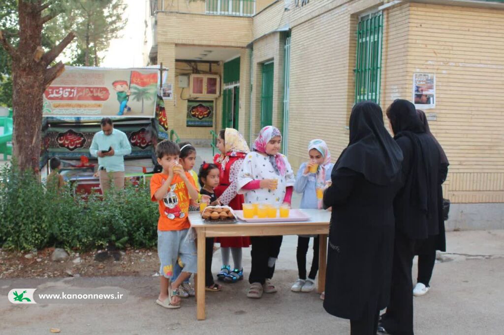 برپایی موکب کودکان عاشورایی در یاسوج