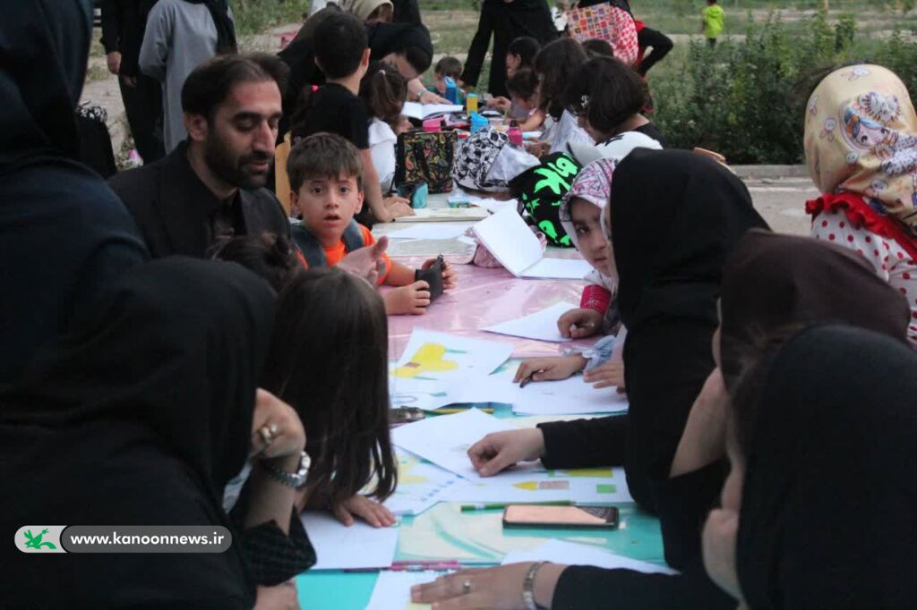 برپایی موکب کودکان عاشورایی در یاسوج