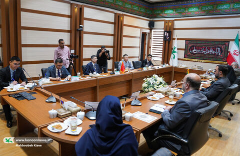 ملاقات سفیر جمهوری خلق چین با مدیرعامل کانون