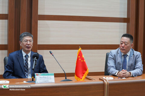 ملاقات سفیر جمهوری خلق چین با مدیرعامل کانون