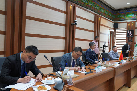 ملاقات سفیر جمهوری خلق چین با مدیرعامل کانون