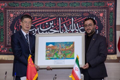 دیدار سفیر جمهوری خلق چین با مدیرعامل کانون