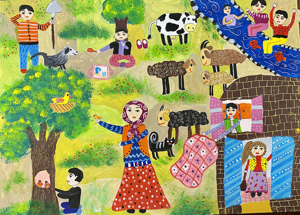 کسب دیپلم افتخار چهار عضو کانون استان اردبیل از بیستوسومین مسابقه نقاشی محیط زیست ژاپن