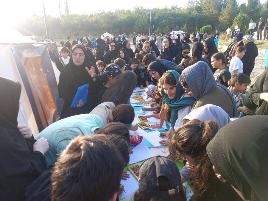 سوگواری اربعین حسینی در مراکز شماره ۴ کانون اردبیل و شماره یک شهرستان کوثر