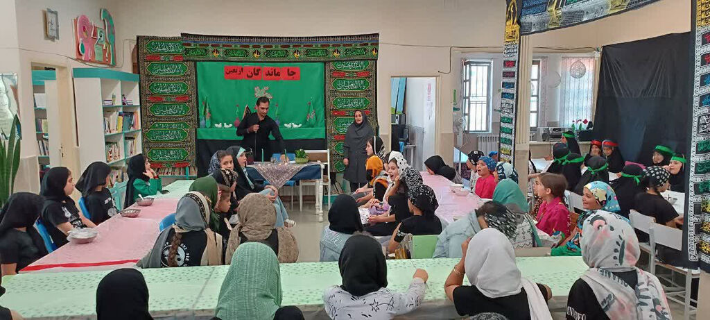 سوگواری اربعین حسینی در مراکز شماره ۴ کانون اردبیل و شماره یک شهرستان کوثر