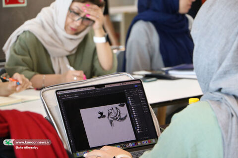 کارگاه خلق کتاب تصویری «تصویرگر-مولف» کانون در باغ کتاب تهران
