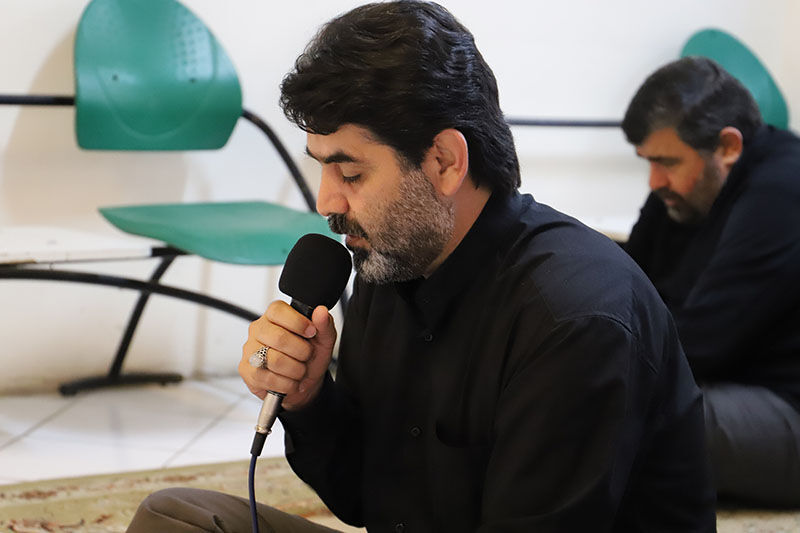 مراسم پرفیض دعای توسل در اداره کل کانون استان اردبیل برگزار  شد