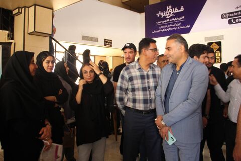 مراسم وداع با پیکر زنده یاد محمد علی بهمنی شاعر فرهیخته در استان هرمزگان