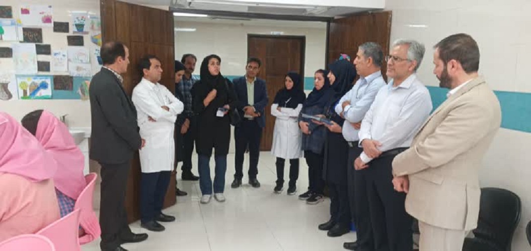 تقدیر از مربیان کانون ، پزشکان و پرستاران بخش روانپزشکی کودک و نوجوان بیمارستان امین