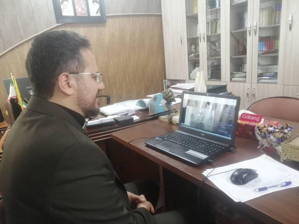 اعطای ابلاغ رابط علمی کانون کرمانشاه