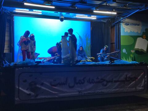 سومین اجرای تماشاخانه سیار کانون در سواحل نور و محمود آباد