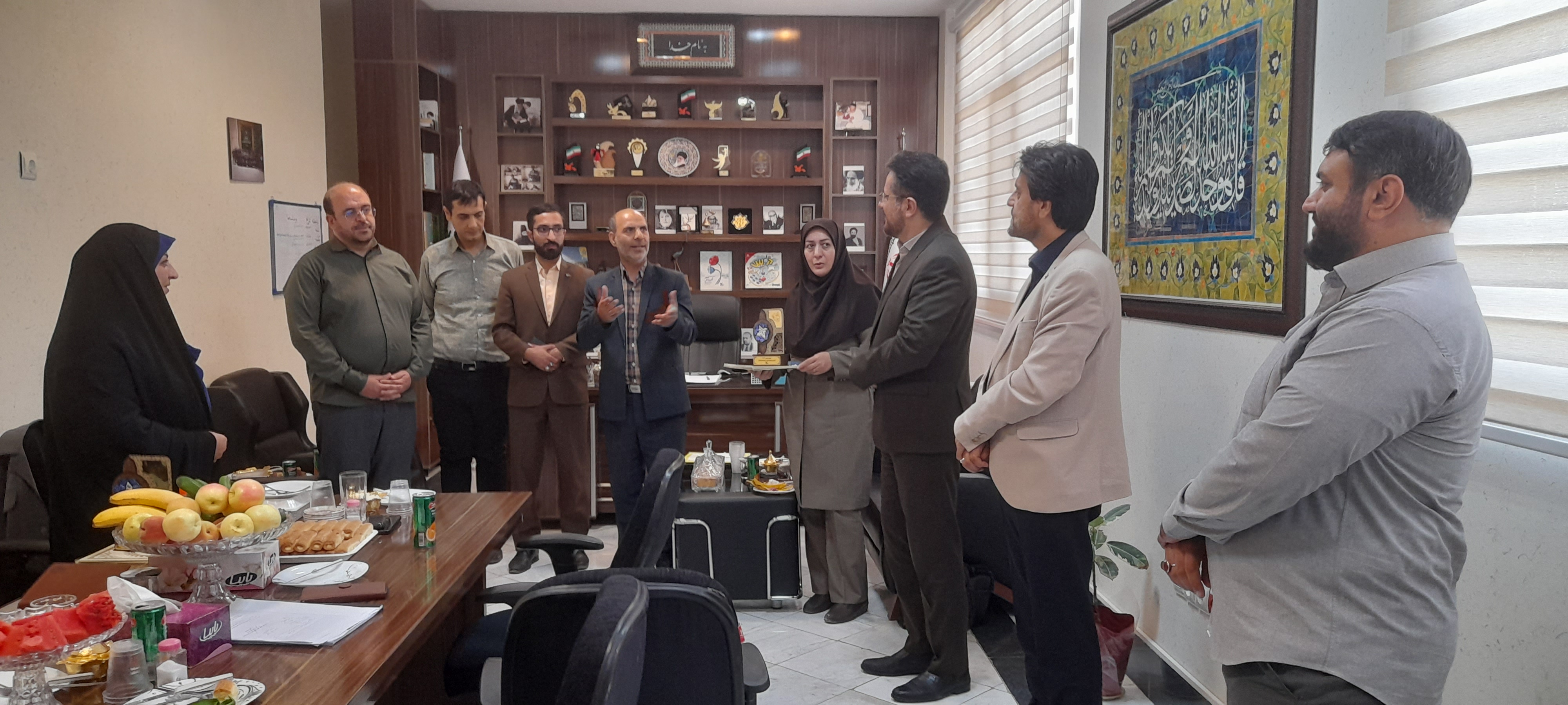 چهارمین نشست مدیران کل منطقه دو کانون کشور در اراک