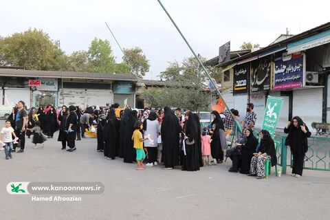 غرفه کانون پرورش فکری مازندران در جشن امامت و ولایت حضرت مهدی (عج) و اجتماع منتظران در امام‌زاده یحیی ساری