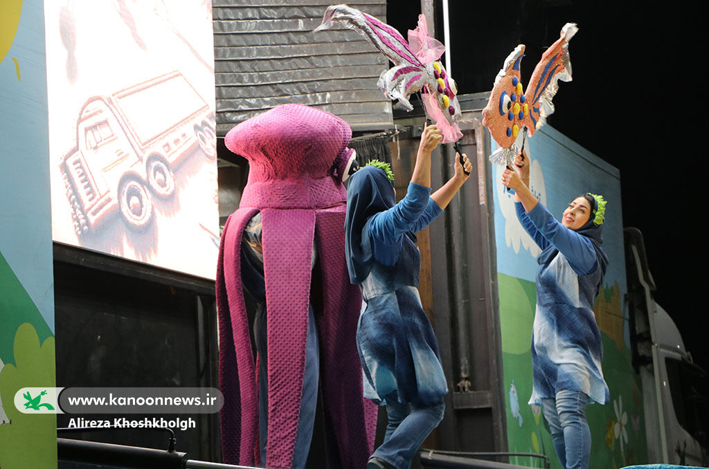 تماشاخانه سیار کانون به رودسر رسید