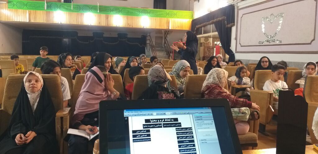 کارگاه تبیین شیوه نامه قصه گویی کارگاه تبیین شیوه نامه جشنواره قصه گویی