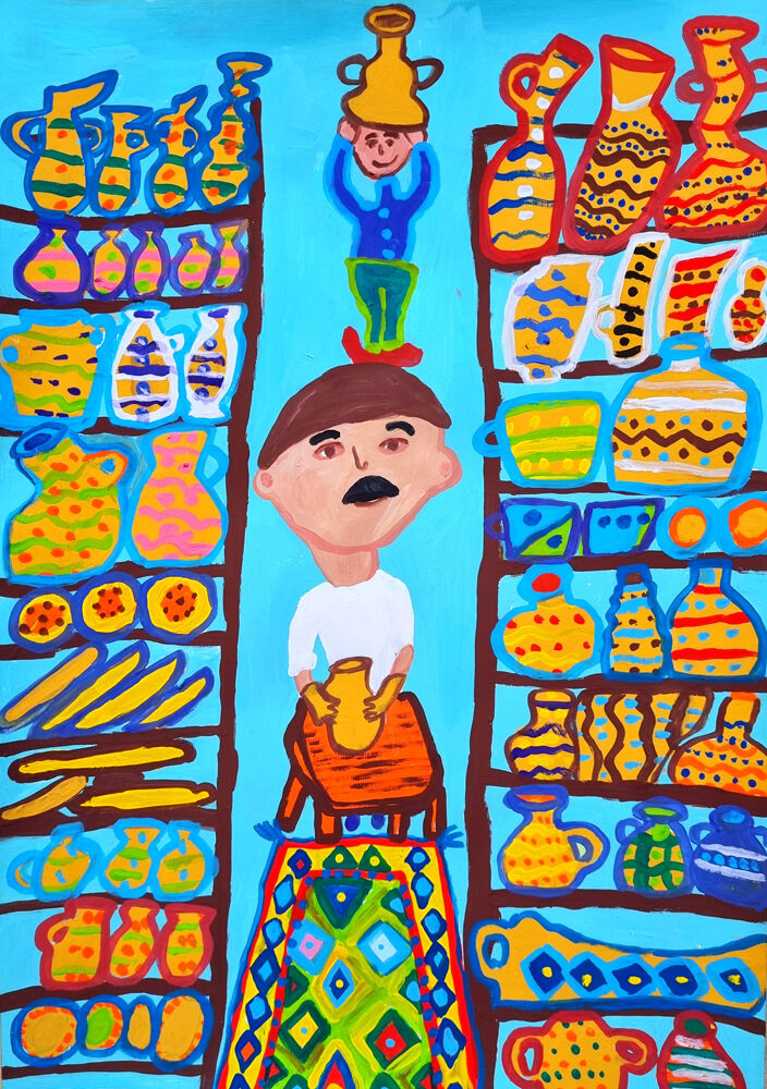 افتخارآفرینی اعضای کرمانشاهی در مسابقه بینالمللی نقاشی کشور ژاپن