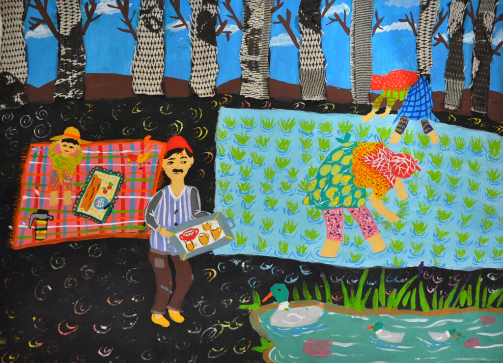 افتخارآفرینی در رویداد بینالمللی/ اعضای کانون استان اردبیل از مسابقه نقاشی کاناگاوای ژاپن ۵ جایزه کسب کردند