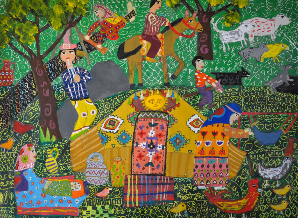 افتخارآفرینی در رویداد بینالمللی/ اعضای کانون استان اردبیل از مسابقه نقاشی کاناگاوای ژاپن ۵ جایزه کسب کردند