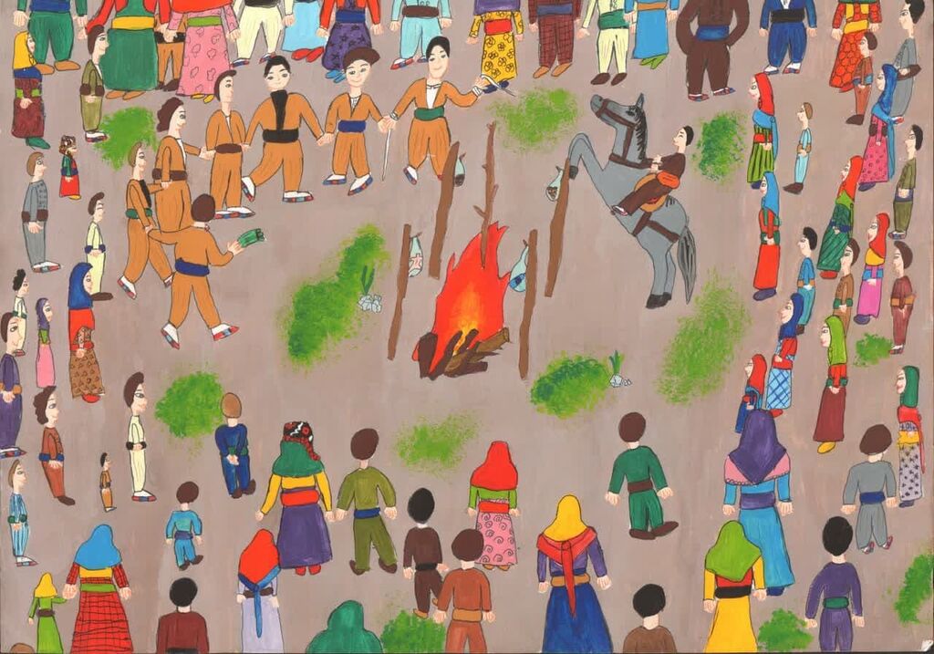 دو جایزه سهم کودکان استان آذربایجان غربی از مسابقه نقاشی کاناگاوا ژاپن