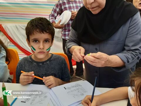 ‌کودکان و نوجوانان استان کردستان در میهمانی امت احمد