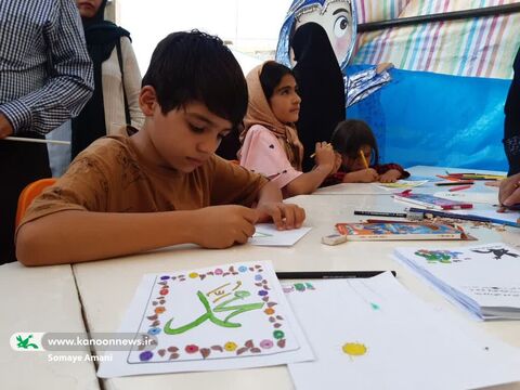 ‌کودکان و نوجوانان استان کردستان در میهمانی امت احمد