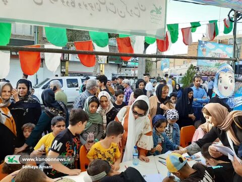 ‌کودکان و نوجوانان استان کردستان در میهمانی امت احمد