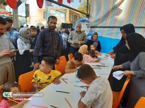 ‌کودکان و نوجوانان استان کردستان در میهمانی امت احمد