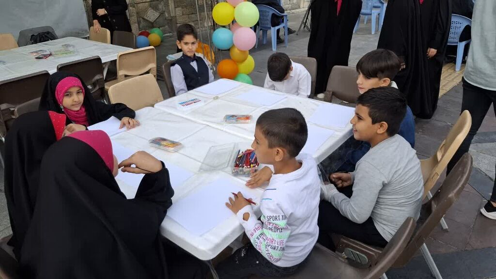 نقاشی و کاردستی کودکان به عشق پیامبر مهربانی ها