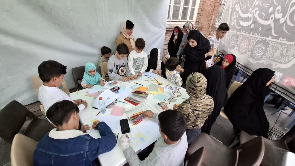 نقاشی و کاردستی کودکان به عشق پیامبر مهربانی ها