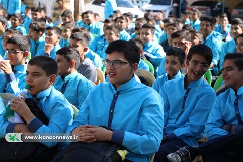 جشن بازگشایی مدارس با حضور مدیرکل و کارشناسان کانون کرمان