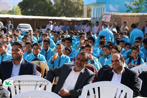 جشن بازگشایی مدارس با حضور مدیرکل و کارشناسان کانون کرمان