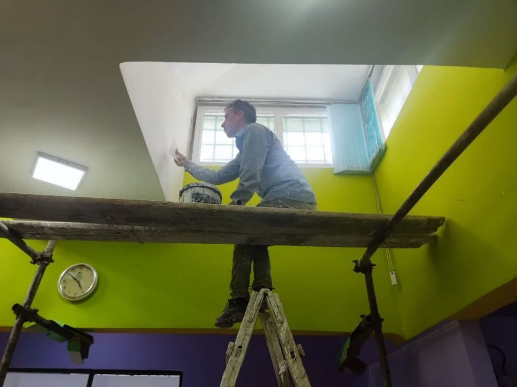 طراوت و شادابی در سالن نمایش مرکز چالدران