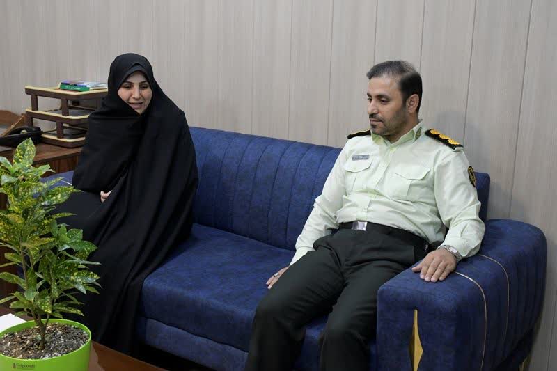 قدردانی از زحمات معاونت فرهنگی اجتماعی فرماندهی انتظامی استان اصفهان