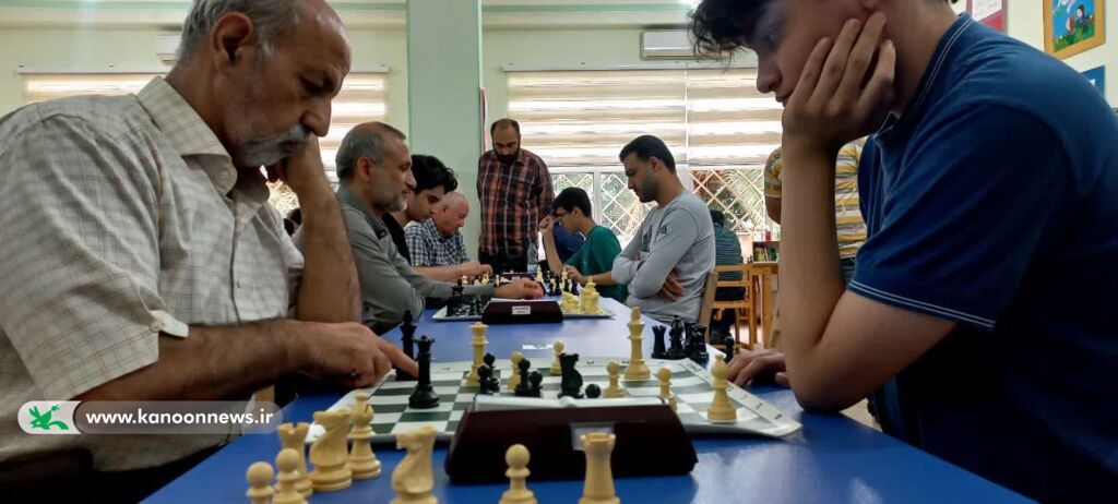 مسابقات شطرنج استانی با حضور اعضای کانون و پیشکسوتان در علیآبادکتول