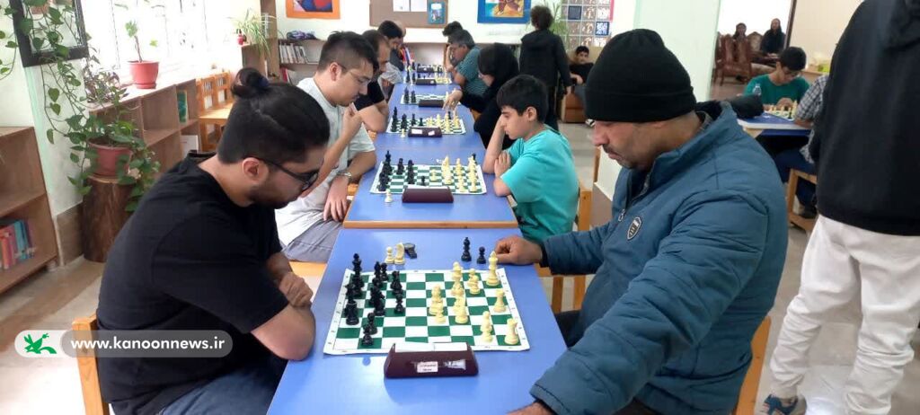 مسابقات شطرنج استانی با حضور اعضای کانون و پیشکسوتان در علیآبادکتول