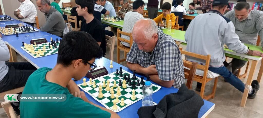مسابقات شطرنج استانی با حضور اعضای کانون و پیشکسوتان در علیآبادکتول