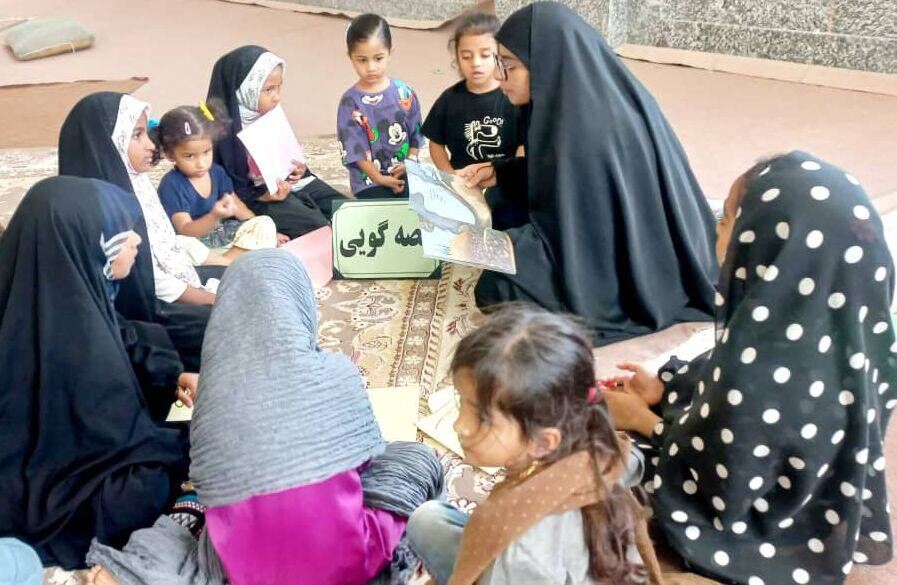 پاسداشت کودکان به مناسبت هفته ملی کودک در مسجد جامع امام علی(ع) جاسک