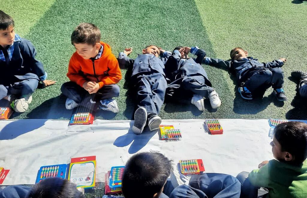 اجرای مسابقه نقاشی با شعار " برای محیط زیست کودکان، برای آیندهای پاکتر و سالمتر"