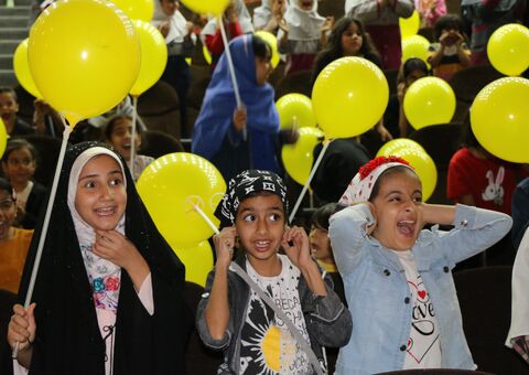 جشن بزرگ هفته ملی کودک با مشارکت کانون فارس  موسسه شهید علم  الهدی وقرارگاه تحول محله سعدی