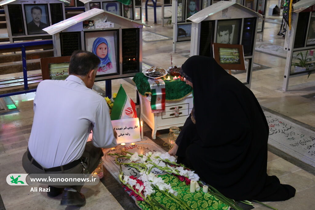 تجدید میثاق کودکان بوشهری با آرمان های شهدا