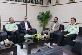 دیدار مدیر کل کانون با فرمانده انتظامی چهارمحال و بختیاری