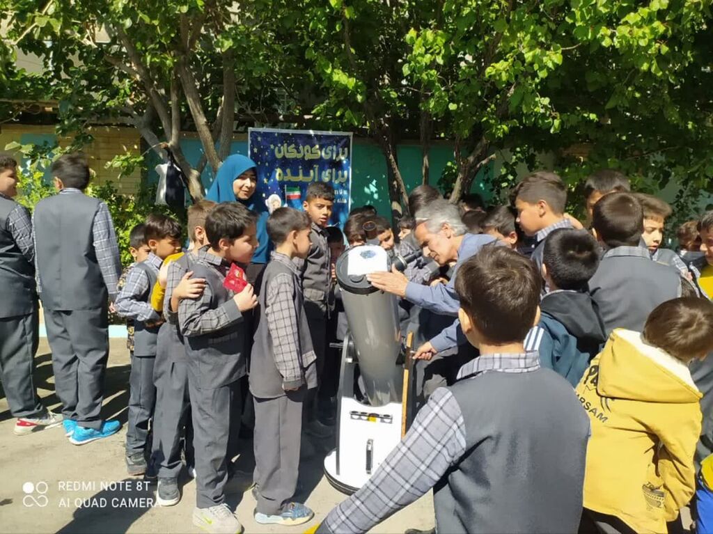 رصد ماه و خورشید توسط اعضای کانون همدان