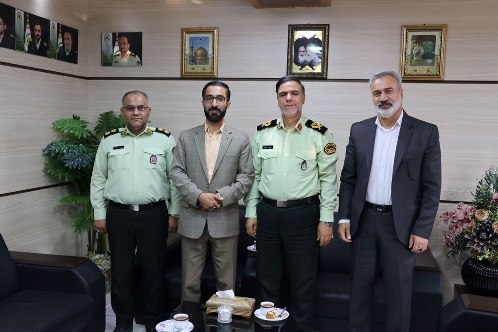 دیدار مدیر کل کانون با فرمانده انتظامی چهارمحال و بختیاری