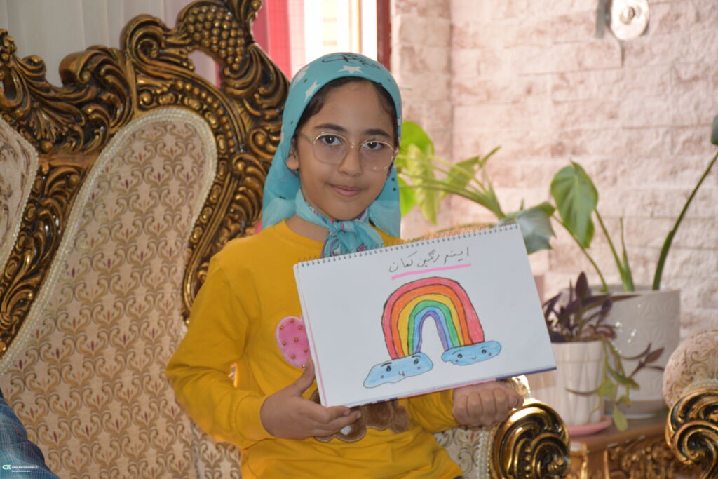 عضویت افتخاری فرزند شهید درکانون پرورش فکری لرستان